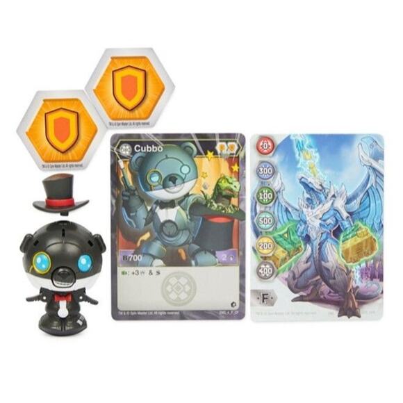 Bakugan Cubbo Magician Pack Transforming Collectible Action Figures - Picture 3 of 9